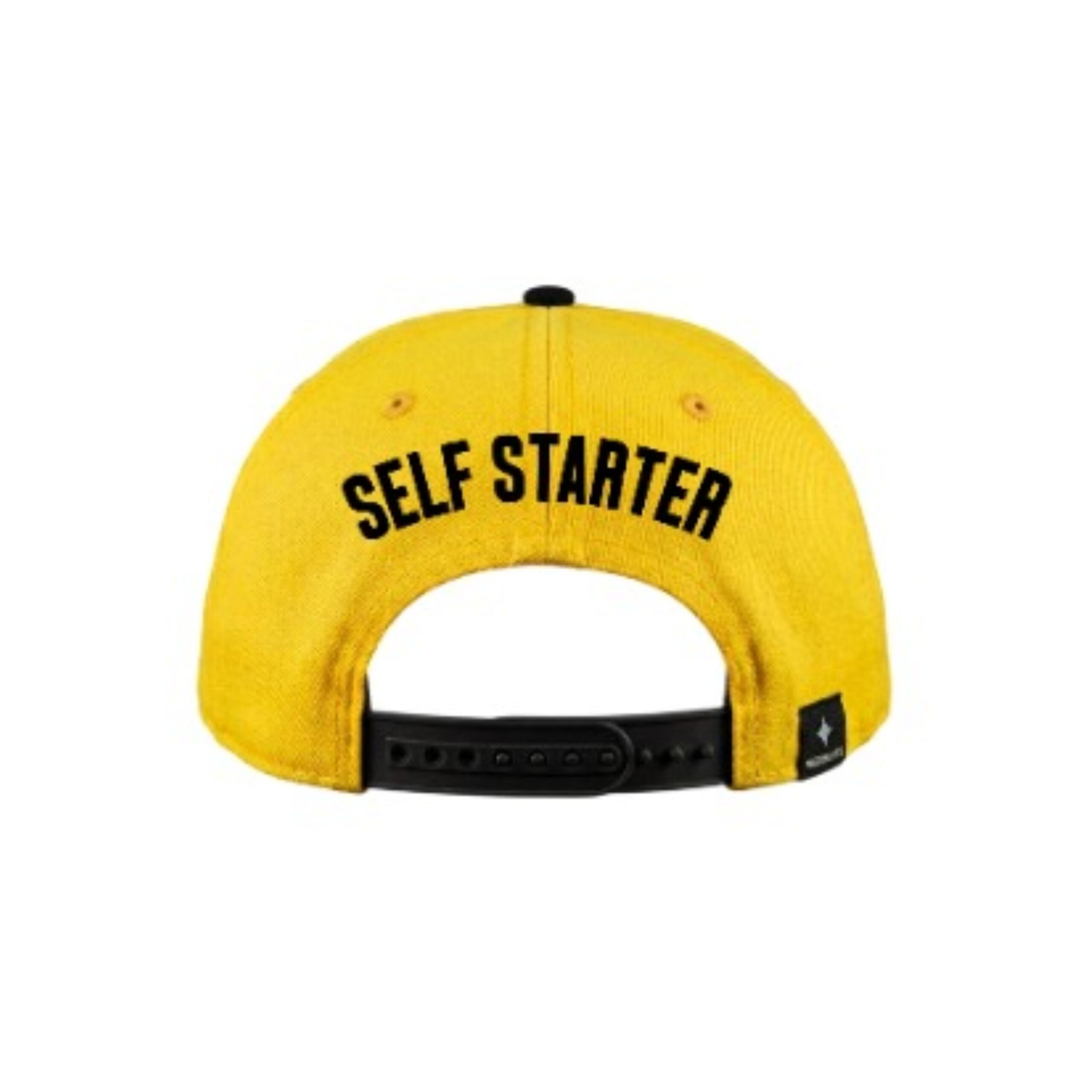 self starter snapback (cream & brown)