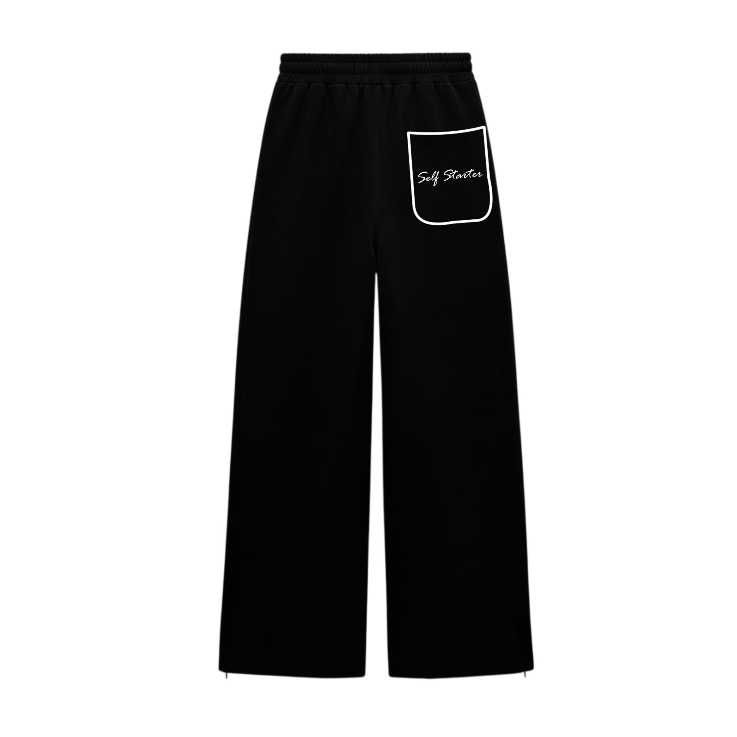 self starter jogger black
