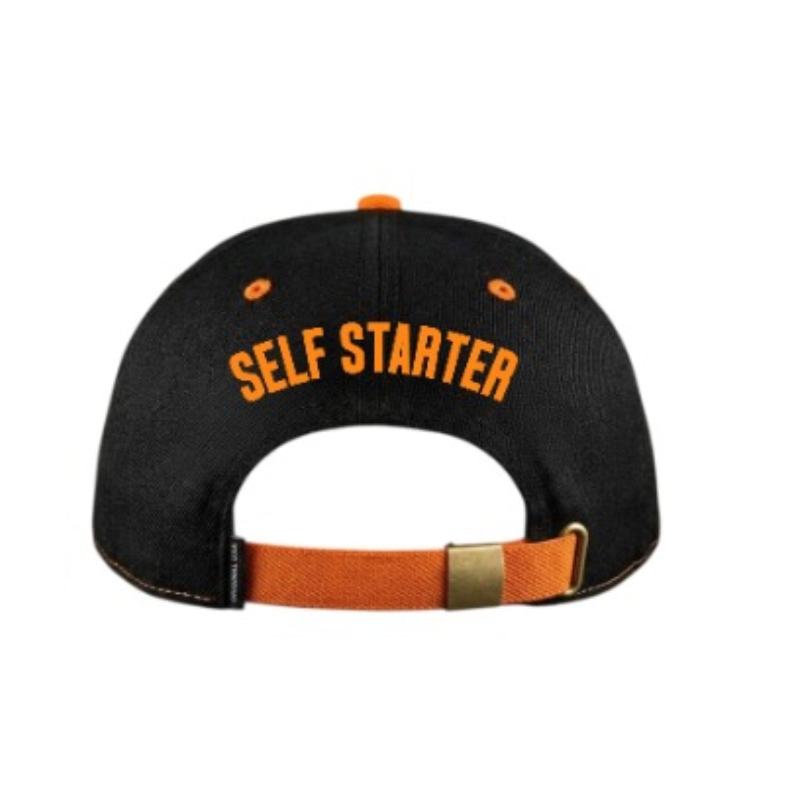 self starter snapback (cream & brown)