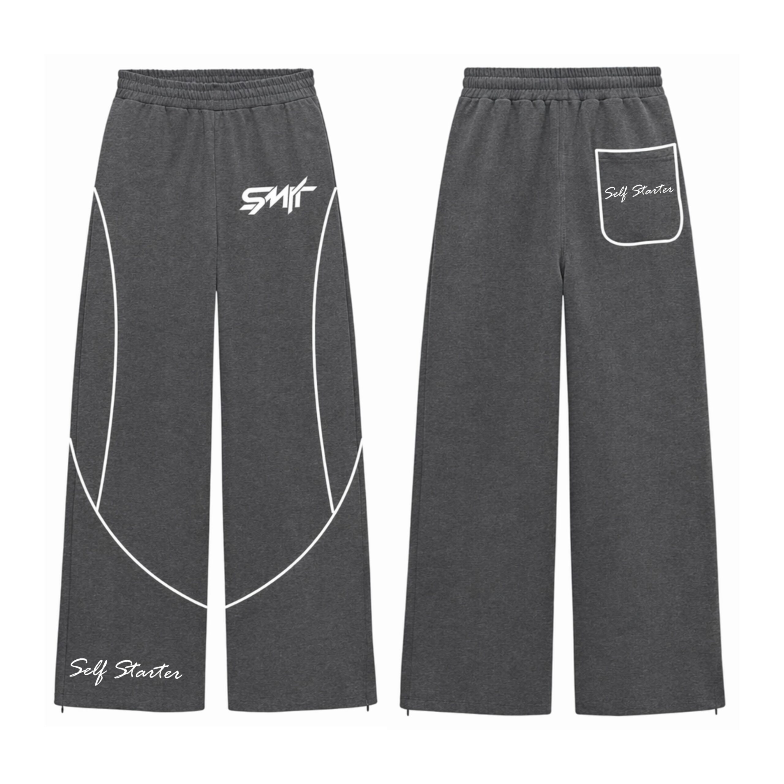 self starter jogger black