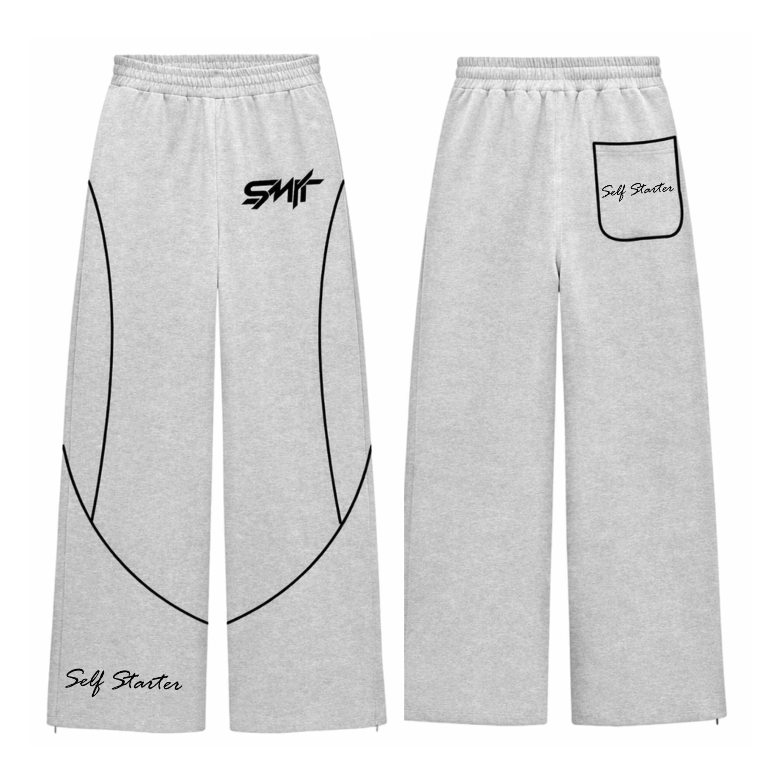 self starter jogger black
